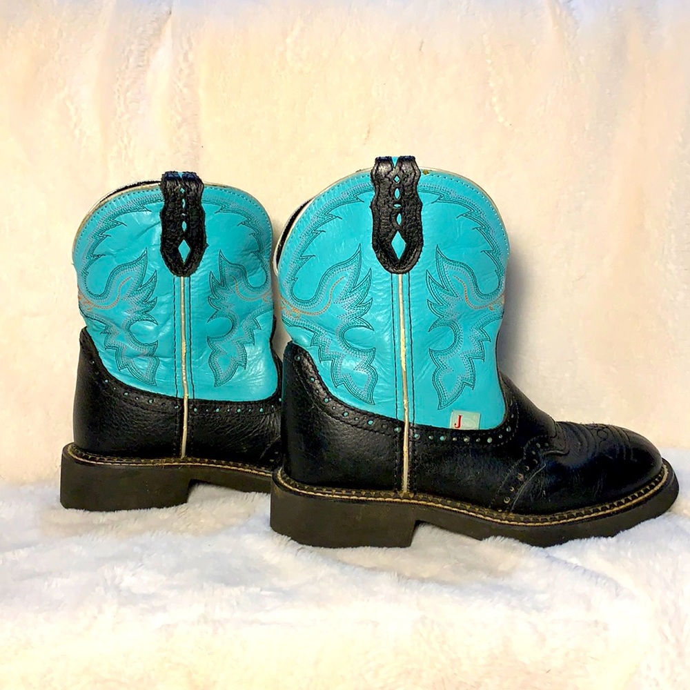 🖤💙Justin Gypsy Blue Boots💙🖤